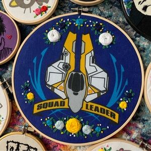 Star Wars Squad Leader Embroidery Hoop